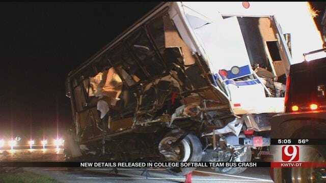 New Details Released In College Softball Team Bus Crash