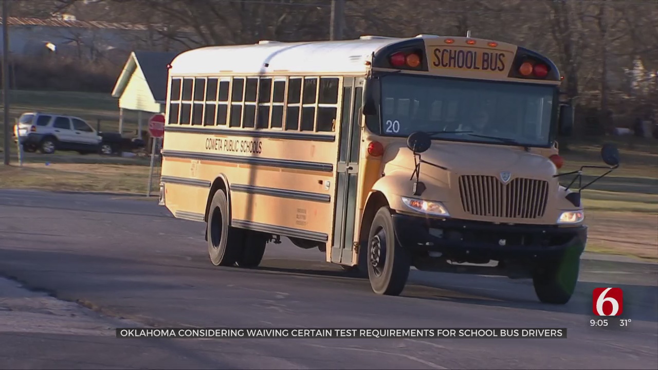 Oklahoma Will Waive Certain Test Requirements For School Bus Drivers 