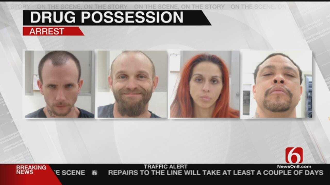 4 Arrested In Okmulgee After Fight Leads To Drug Bust