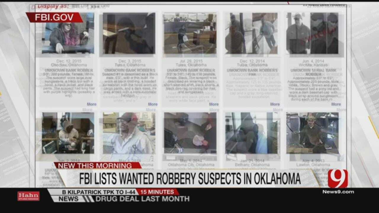 FBI, OBA Seek Help In Identifying, Catching Bank Robbers