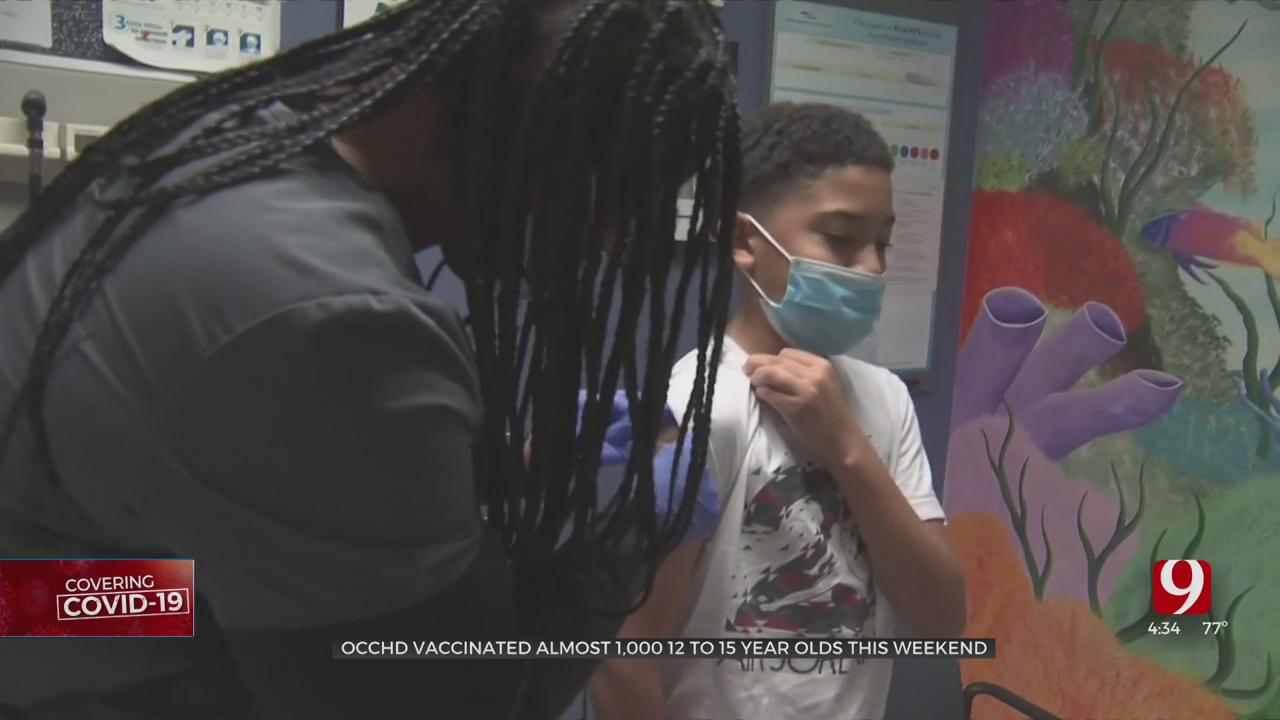 OCCHD Vaccinates Nearly 1,000 Kids 12-15 On First Weekend Of Eligibility 