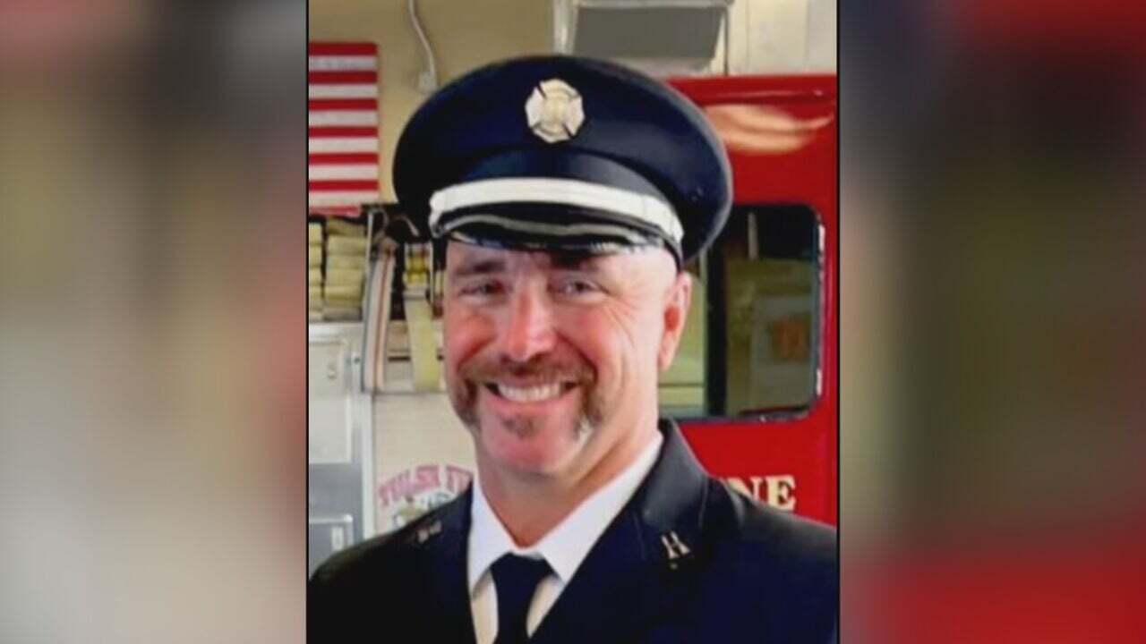 Tulsa Firefighters Remember Captain Who Died Unexpectedly 