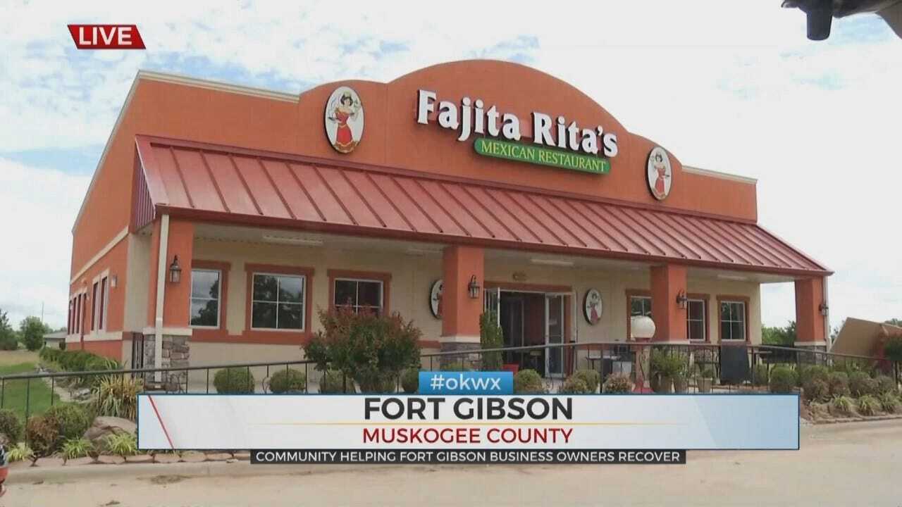Community Helps Fort Gibson Business Owners Recover