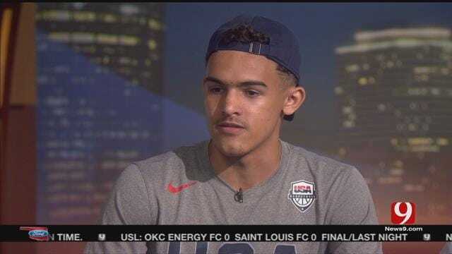 Norman North's Trae Young In The Studio