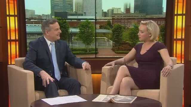 Dutch TV Host Visiting Tulsa Interviewed On 6 In The Morning