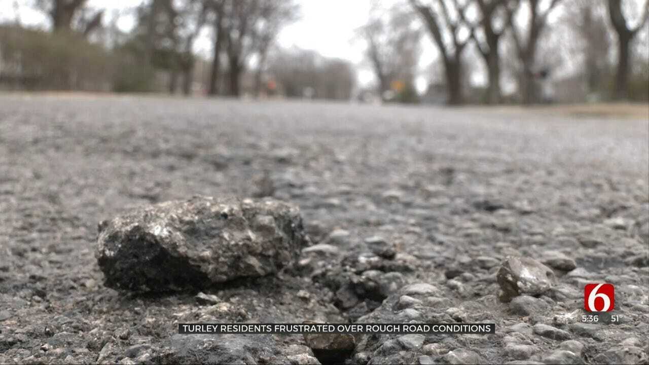 Turley Residents Concerned Over Rapidly Deteriorating Roads