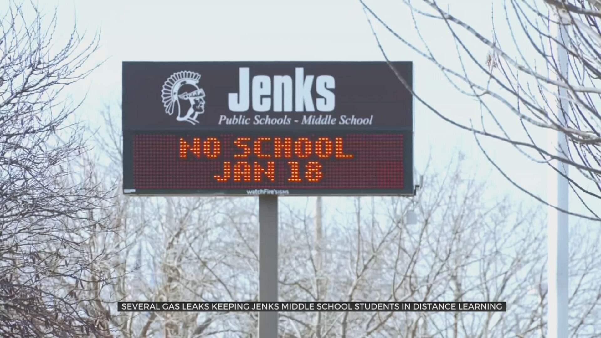 Several Gas Leaks Keep Jenks Middle School Students In Distance Learning 