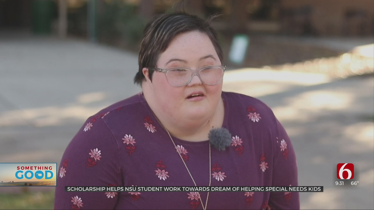 Scholarship Helps NSU Student Pursue Dream Of Helping Fellow Oklahomans With Special Needs