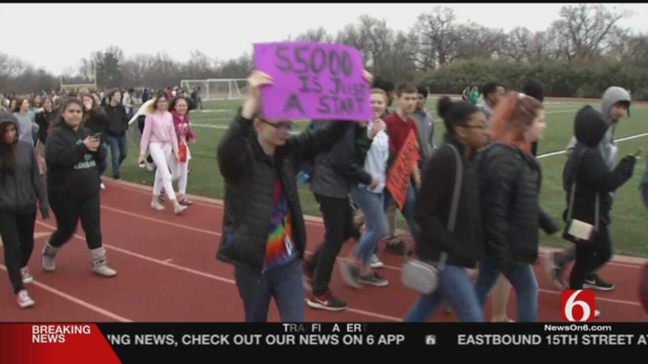 Students Walk Out At Edison Preparatory School