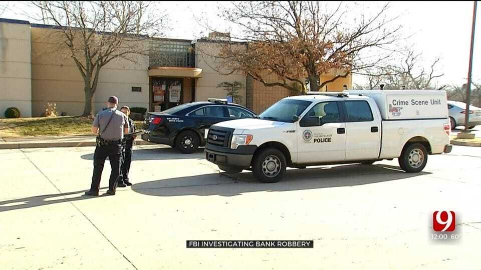 Bank Robbery Reported In NE OKC