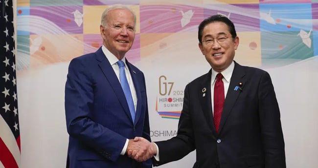 Biden Consults With Japan’s Kishida Ahead Of Group Of Seven Summit In Hiroshima
