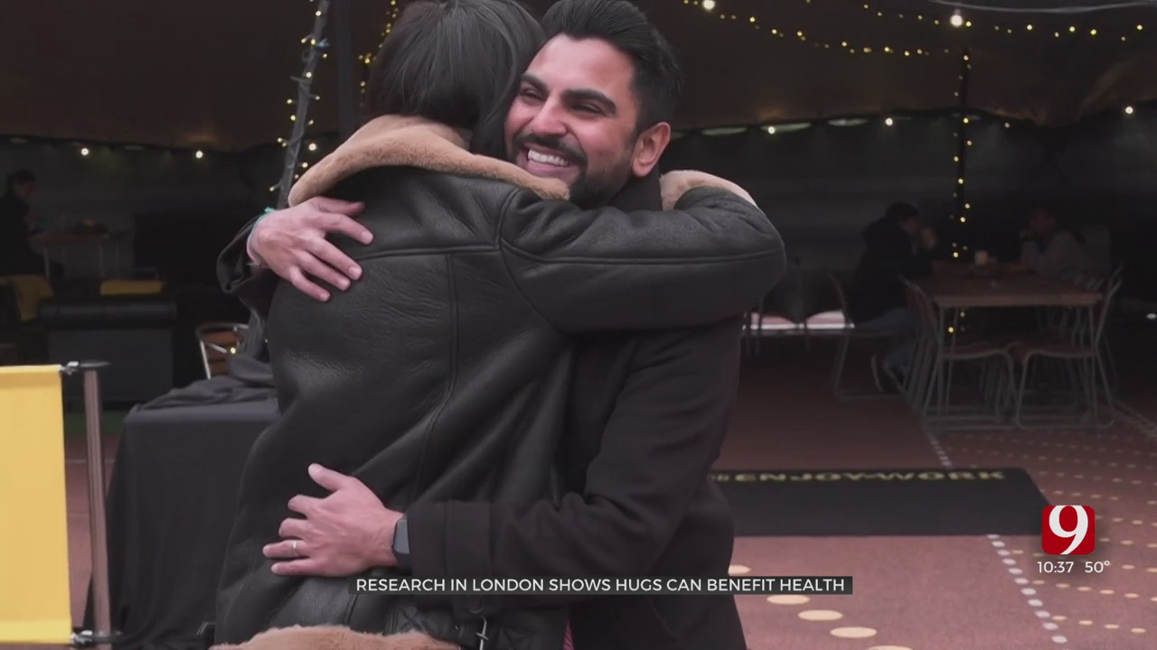 Research In London Shows Hugs Can Benefit Health