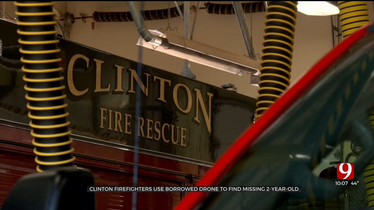 Clinton First Responders Use Borrowed Drone To Find Missing 2-Year-Old