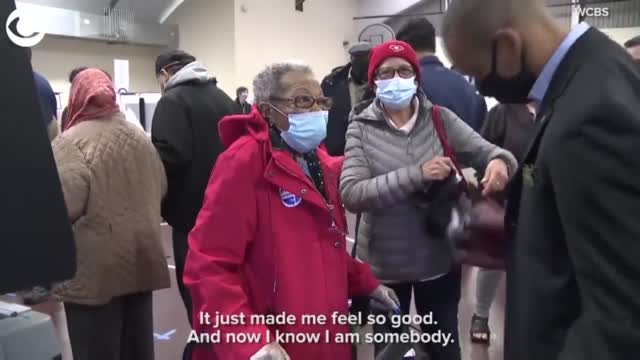 WATCH: 101-Year-Old Woman Votes In 2020 Election