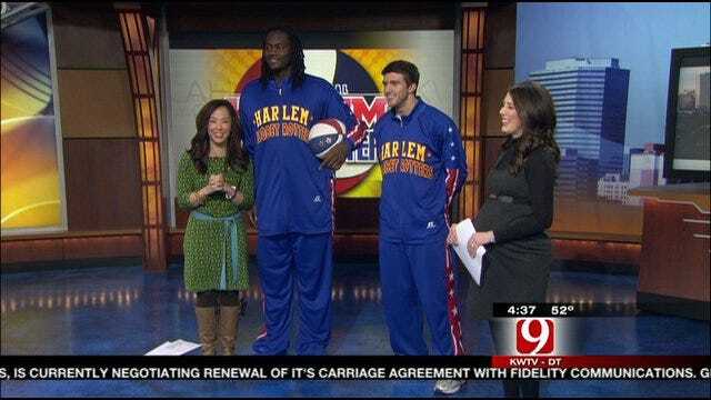 Harlem Globetrotters Join News 9 For Sneak Preview