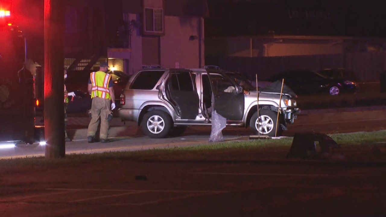 Tulsa Police Investigate Stolen SUV Crash 