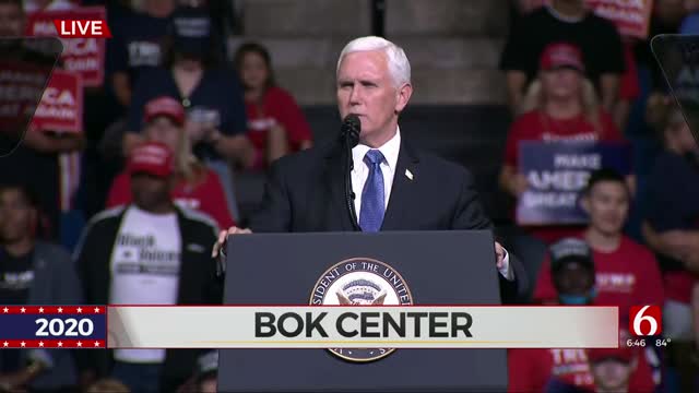 WATCH: Vice President Pence Speaks At Tulsa Rally