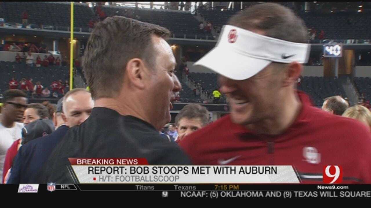 Reports: Bob Stoops Met With Auburn