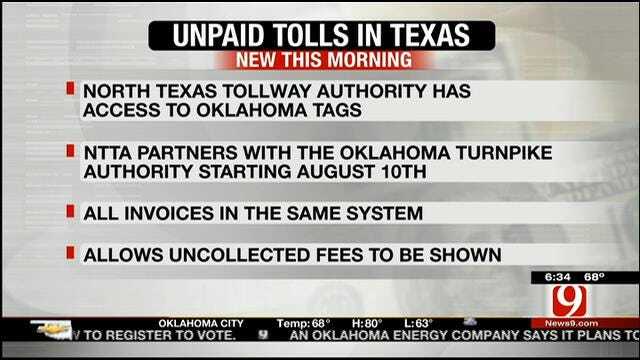 OK Drivers Get Bill For Unpaid Tolls On Dallas North Tollway