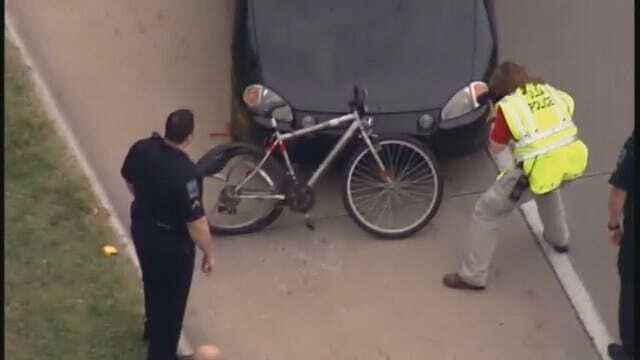 WEB EXTRA: Osage SkyNews 6 Flies Over Fatal Bicycle Crash