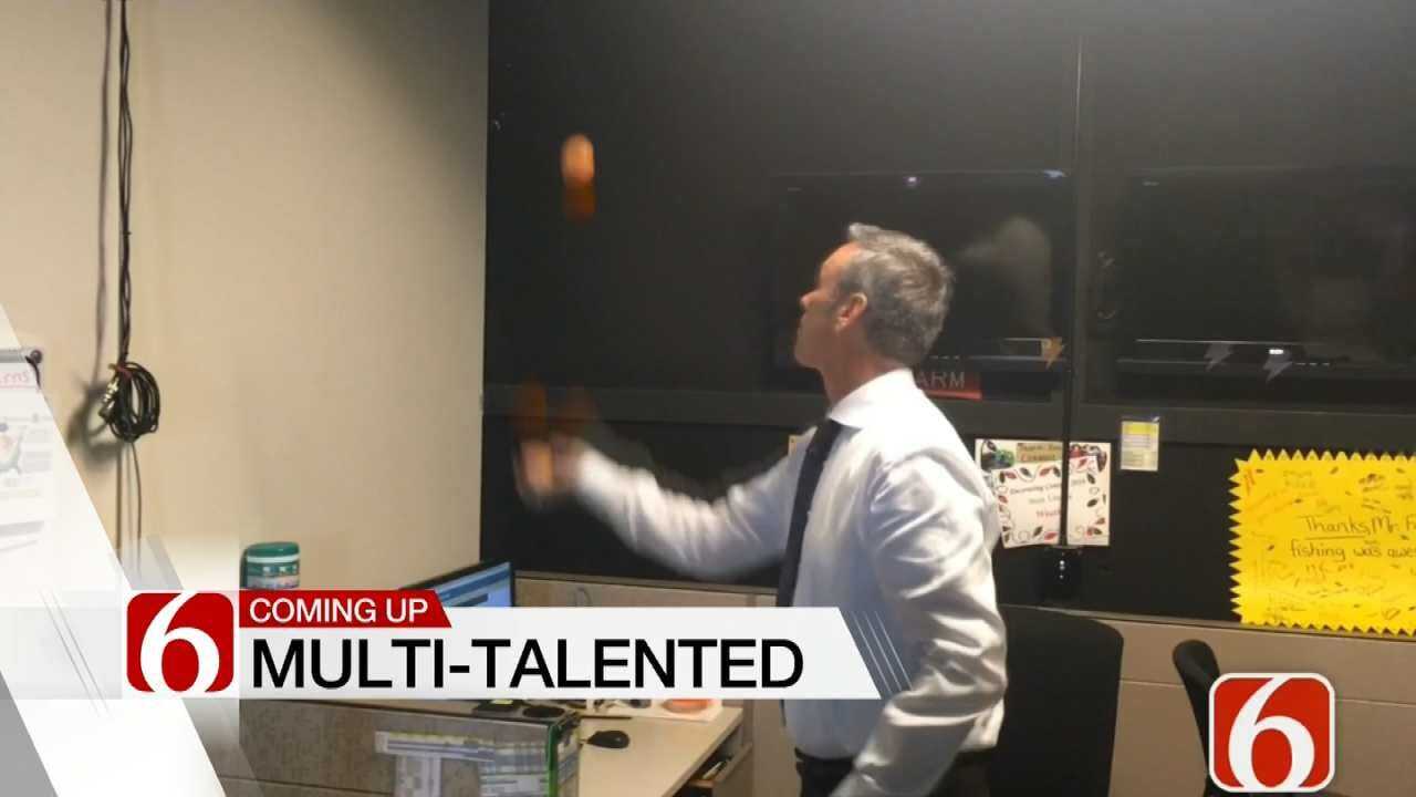 Video: 6 In The Morning Meteorologist Alan Crone's Juggling Skills