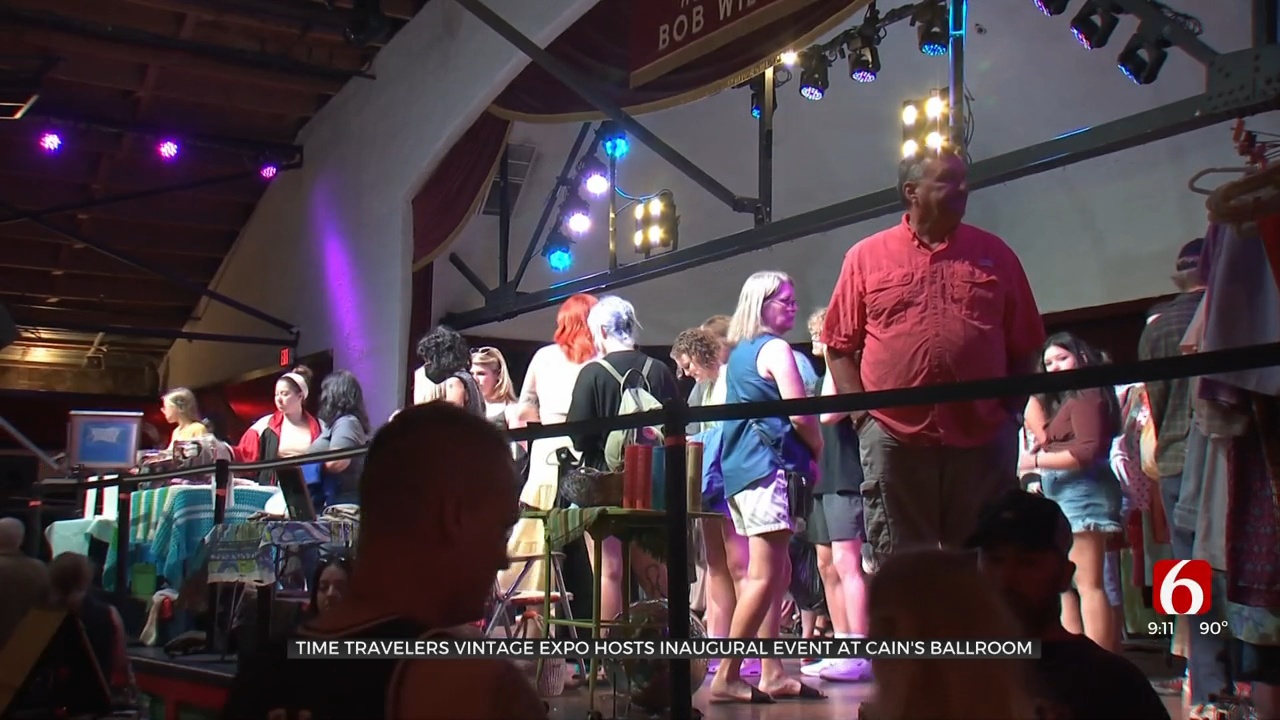 Time Travelers Vintage Expo Hosts Inaugural Event At Cain's Ballroom