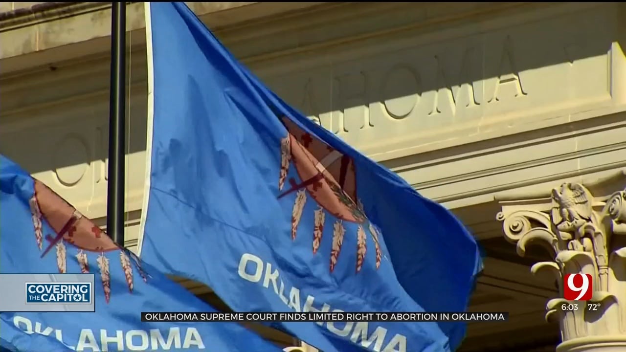 Lawmakers Respond To Okla. Supreme Court Limited Right To Abortion Ruling