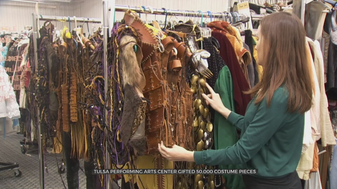 Tulsa PAC Receives Donation Of Over 50,000 Costume Pieces From The University Of Tulsa