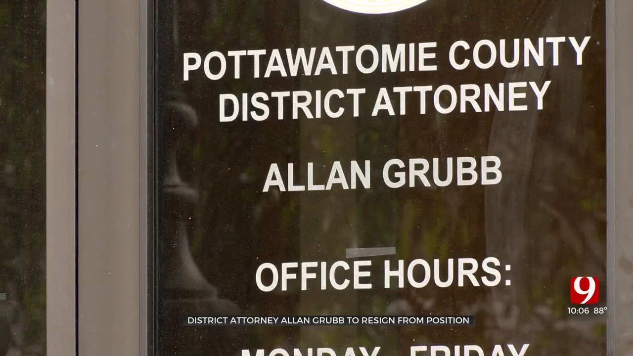 DA Grubb Resigns, First Assistant Takes Over Understaffed Office For Pottawatomie, Lincoln Counties