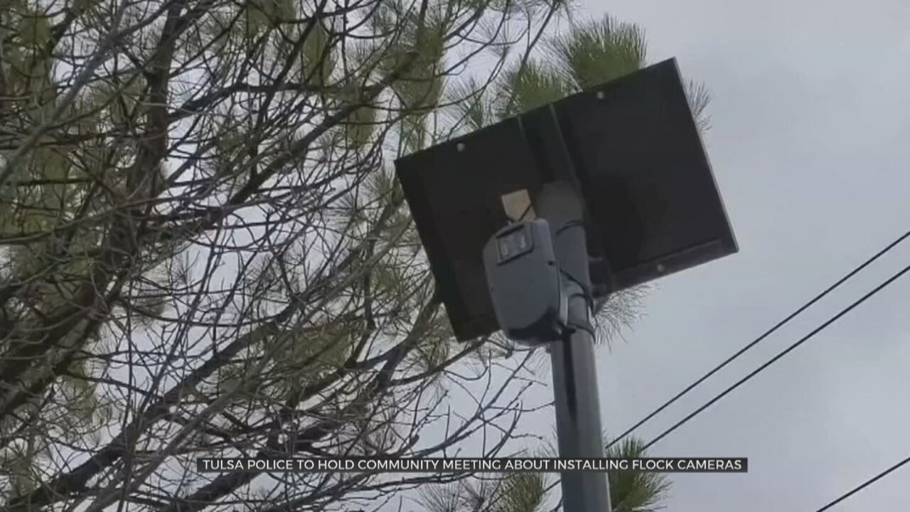 Tulsa Police To Hold Meeting Discussing Installation Of Flock Cameras