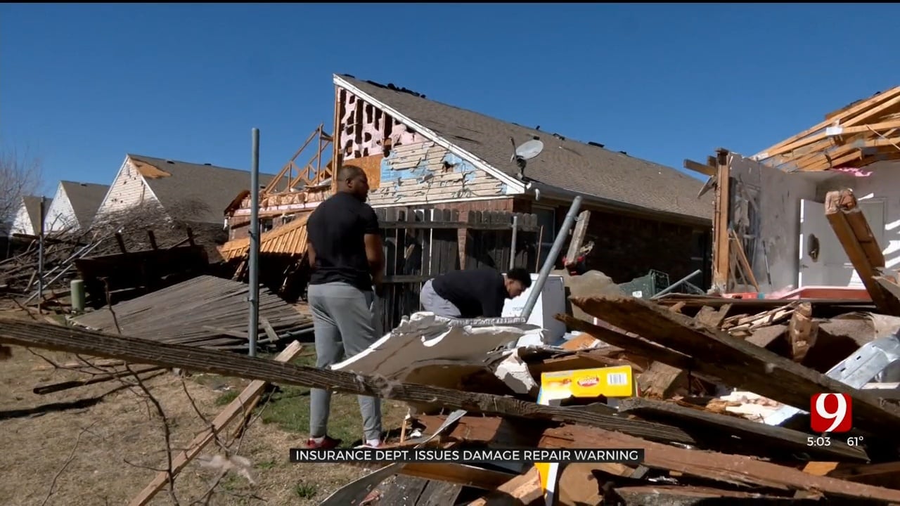 Oklahoma Insurance Dept. Issues Warning About Scammers After Tornado Outbreak