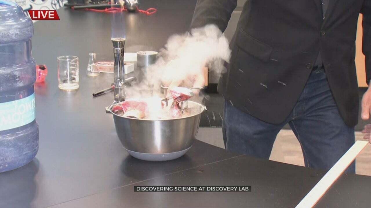 Watch: Discovery Lab Teaching Kids About Explosions & Implosions 