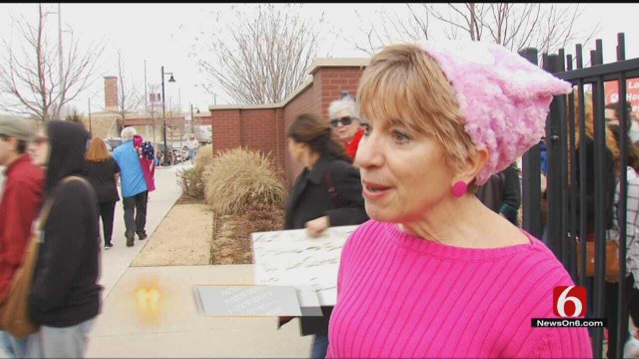 Tulsans Fight For Several Issues At National Women's March