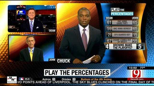 Play The Percentages: May 11