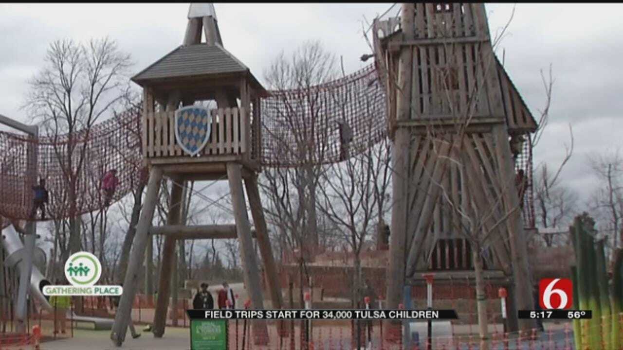 Tulsa's Gathering Place Sees First Visitors