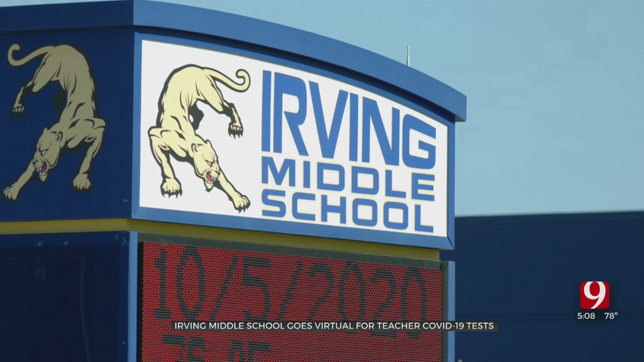 Norman Middle Schools Goes Virtual To Allow Teachers To Test For COVID-19