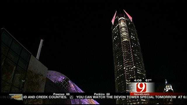 Devon Tower: Lighting Up Downtown OKC