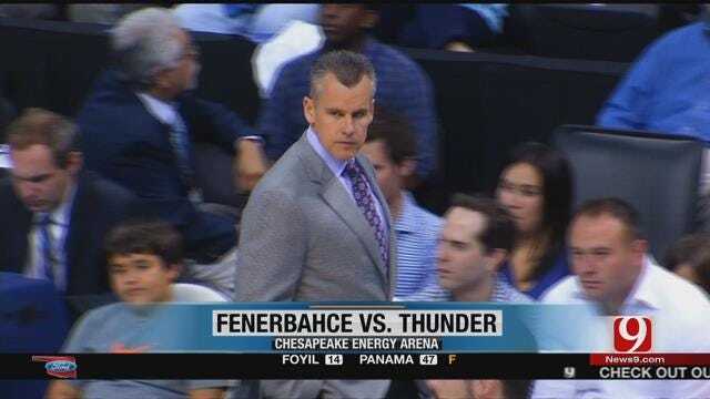 Thunder Trounce Fenerbahce In Second Preseason Game