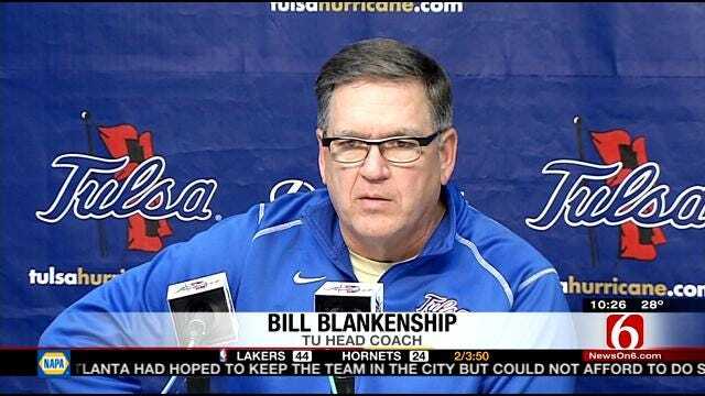 TU's Blankenship Looking For Poise From Evans