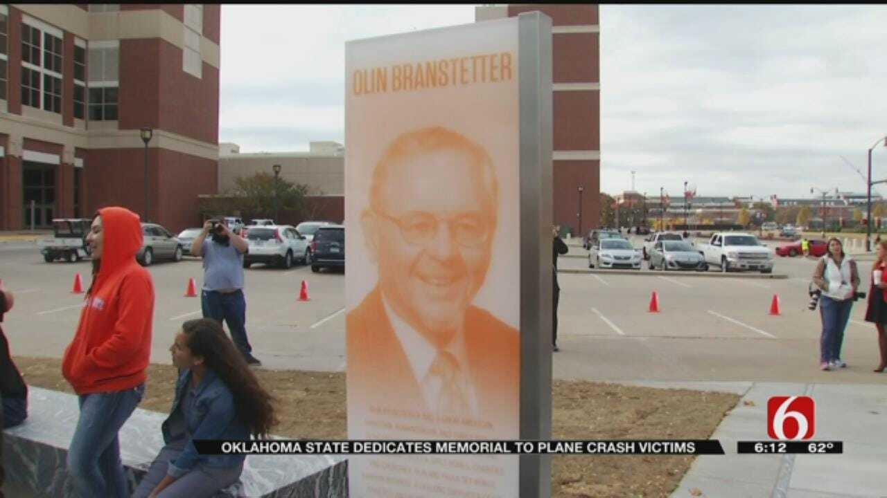 Memorial On OSU Campus Honors Lives Of 4 Killed In 2011 Plane Crash