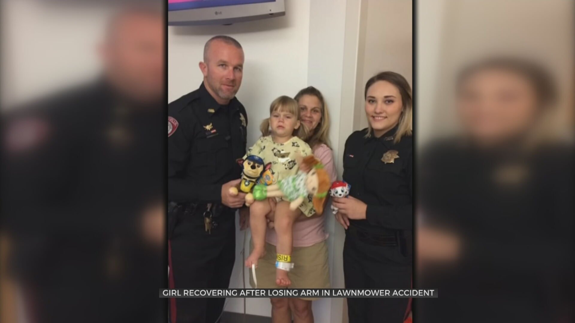 Kellyville First Responders Help Save Toddler’s Life After Lawnmower Incident  
