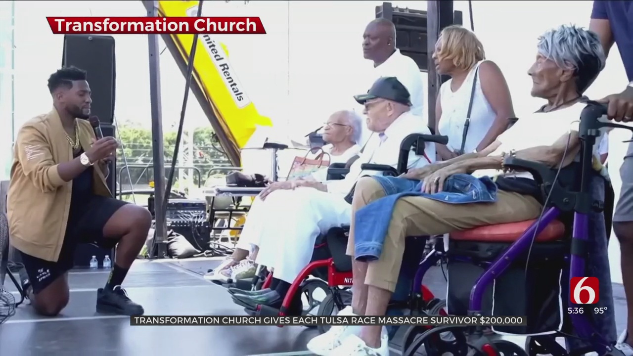 Transformation Church Donates Thousands Of Dollars To Tulsa Race Massacre Survivors 