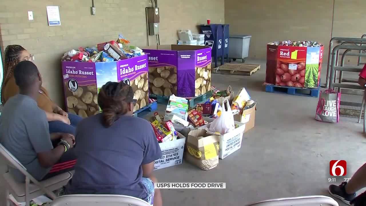 USPS Hosts Annual Tulsa Food Drive To Fight Hunger