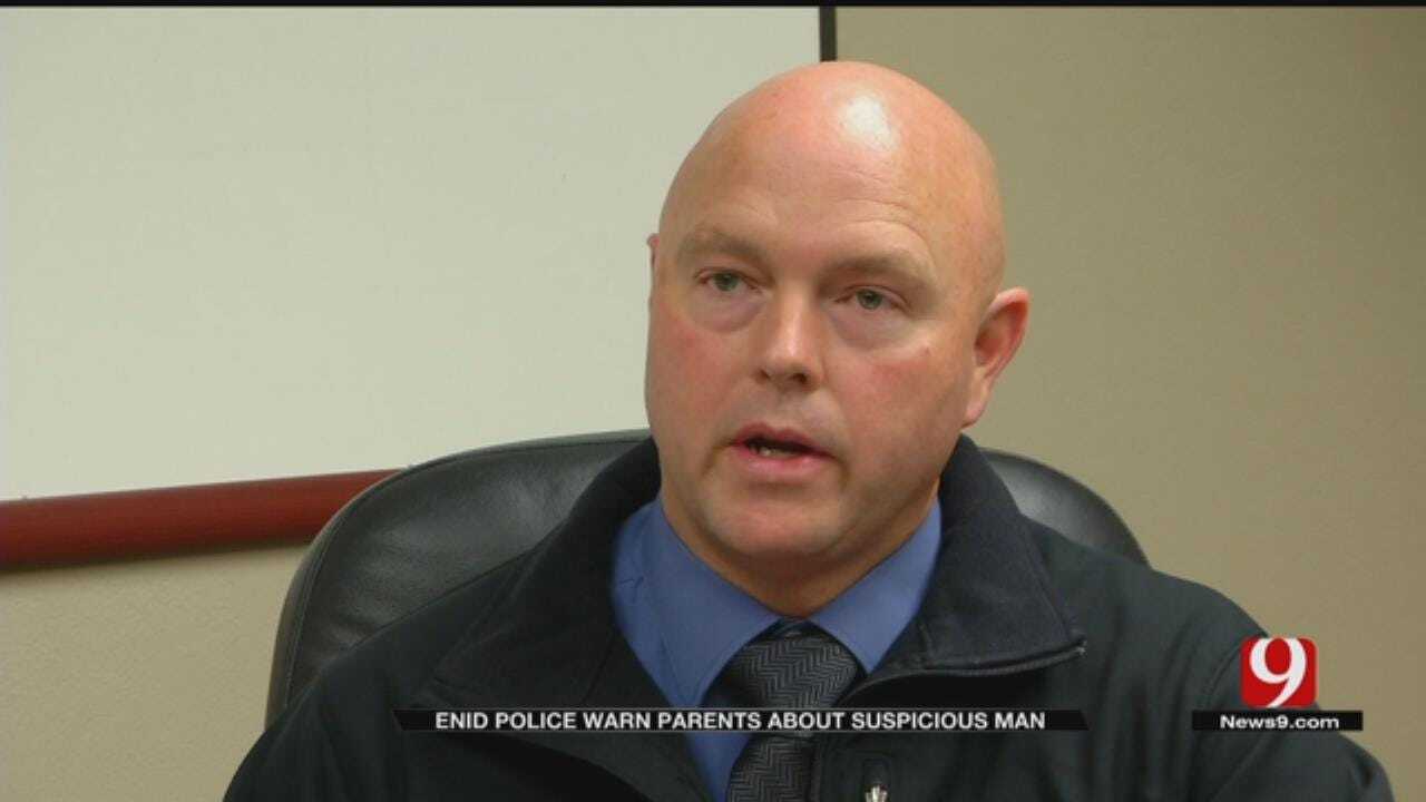 Enid Police, Enid Public Schools Warning Parents About Suspicious Man