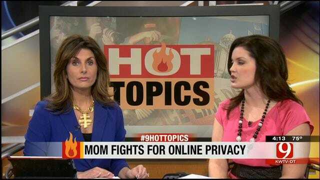 Hot Topics: Mom Fights For Online Privacy