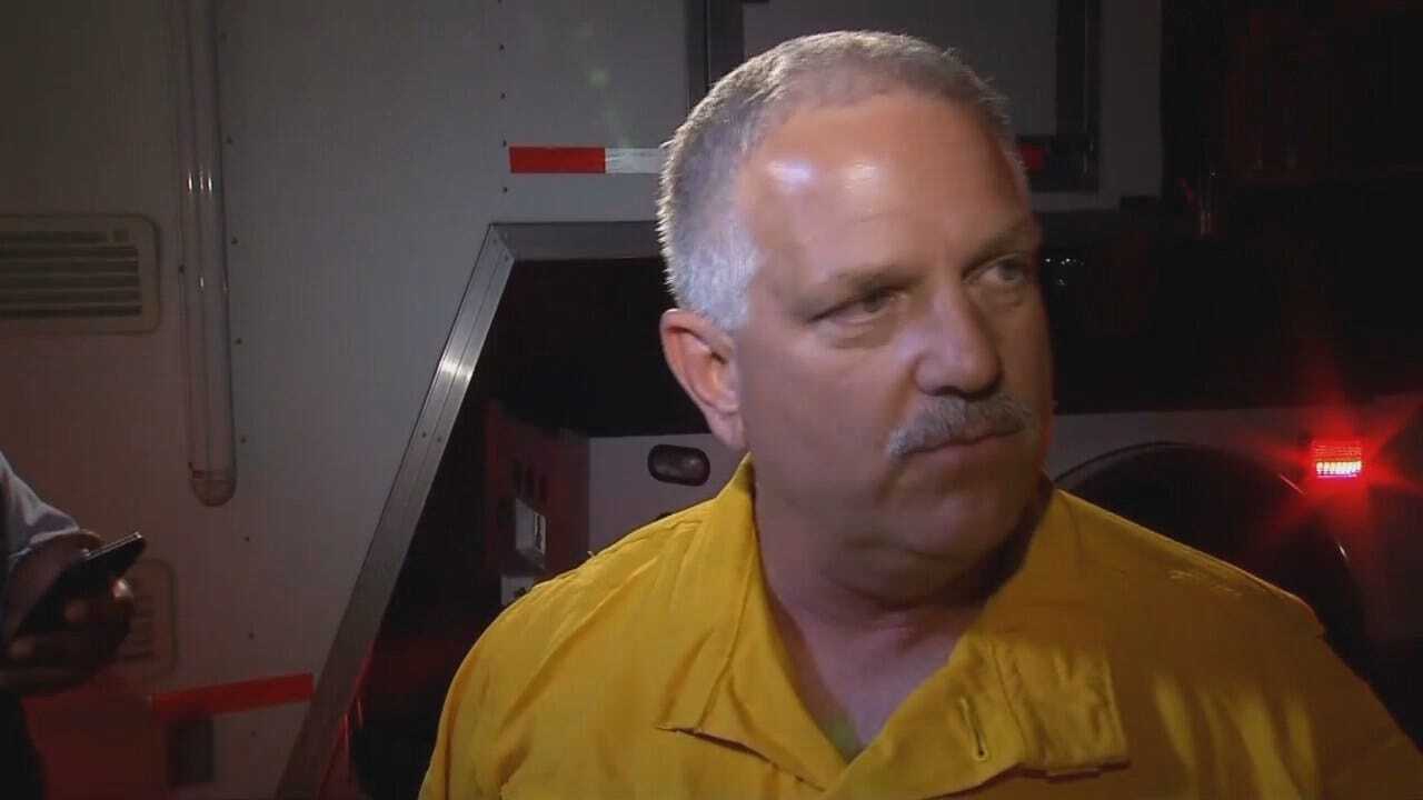 WEB EXTRA: McAlester Fire Chief Brett Brewer Talks About Longtown Fire