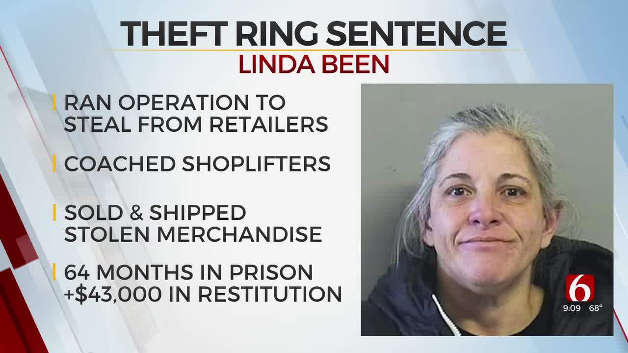 Theft Ring Leader Sentenced To 5 Years In Prison, Ordered To Pay Restitution