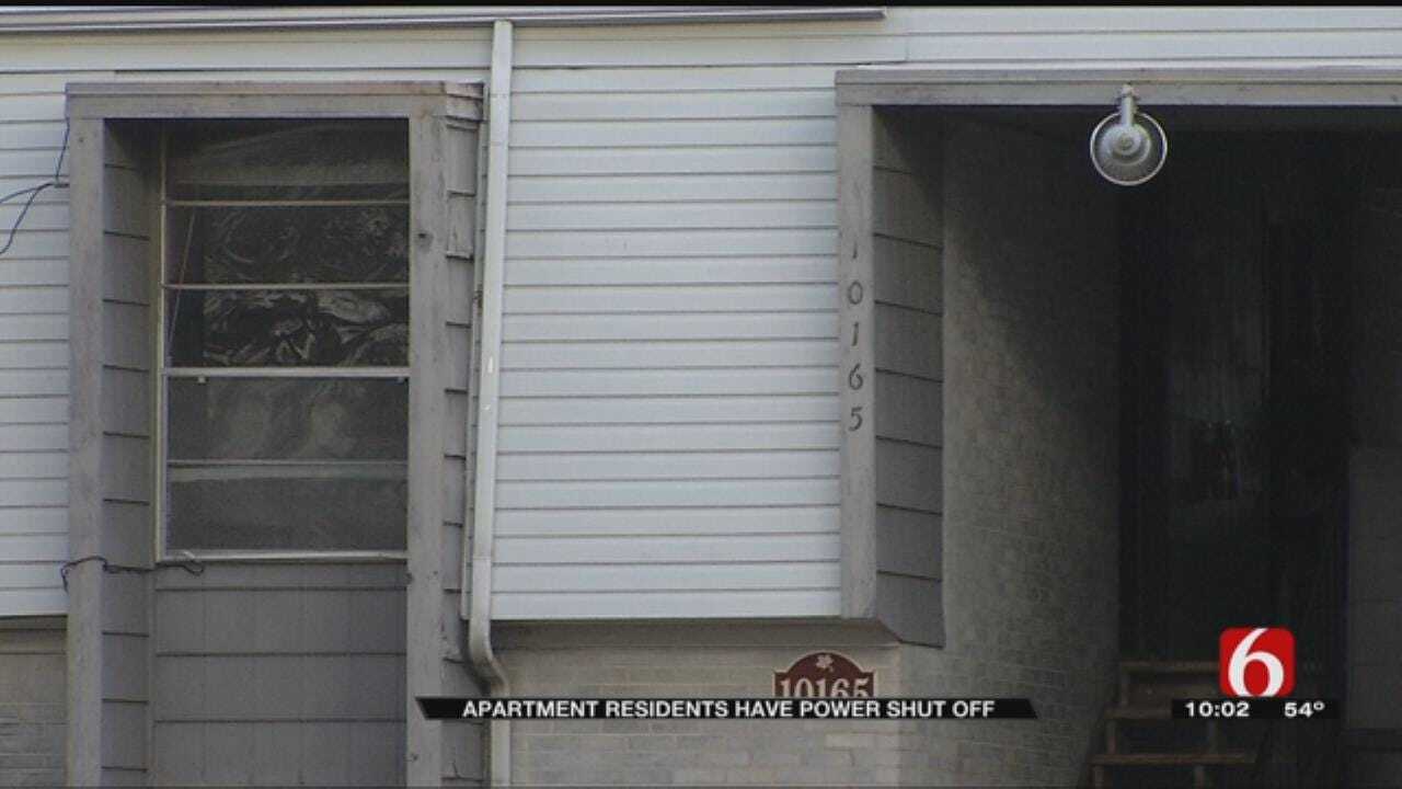 Residents In Tulsa Apartment Complex Left In The Dark