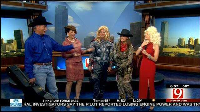 News 9 This Morning Team Shows Off Halloween Costumes