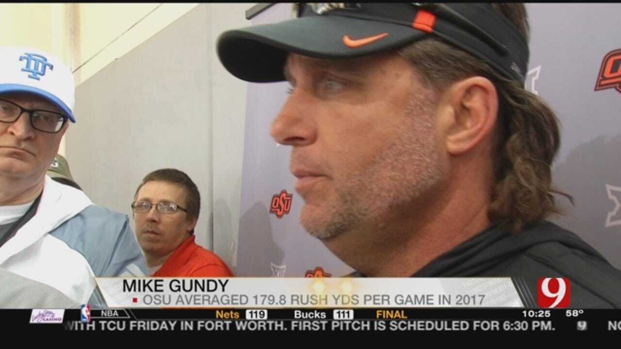 WEB EXTRA: Gundy Very Confident In OSU’s Running Backs
